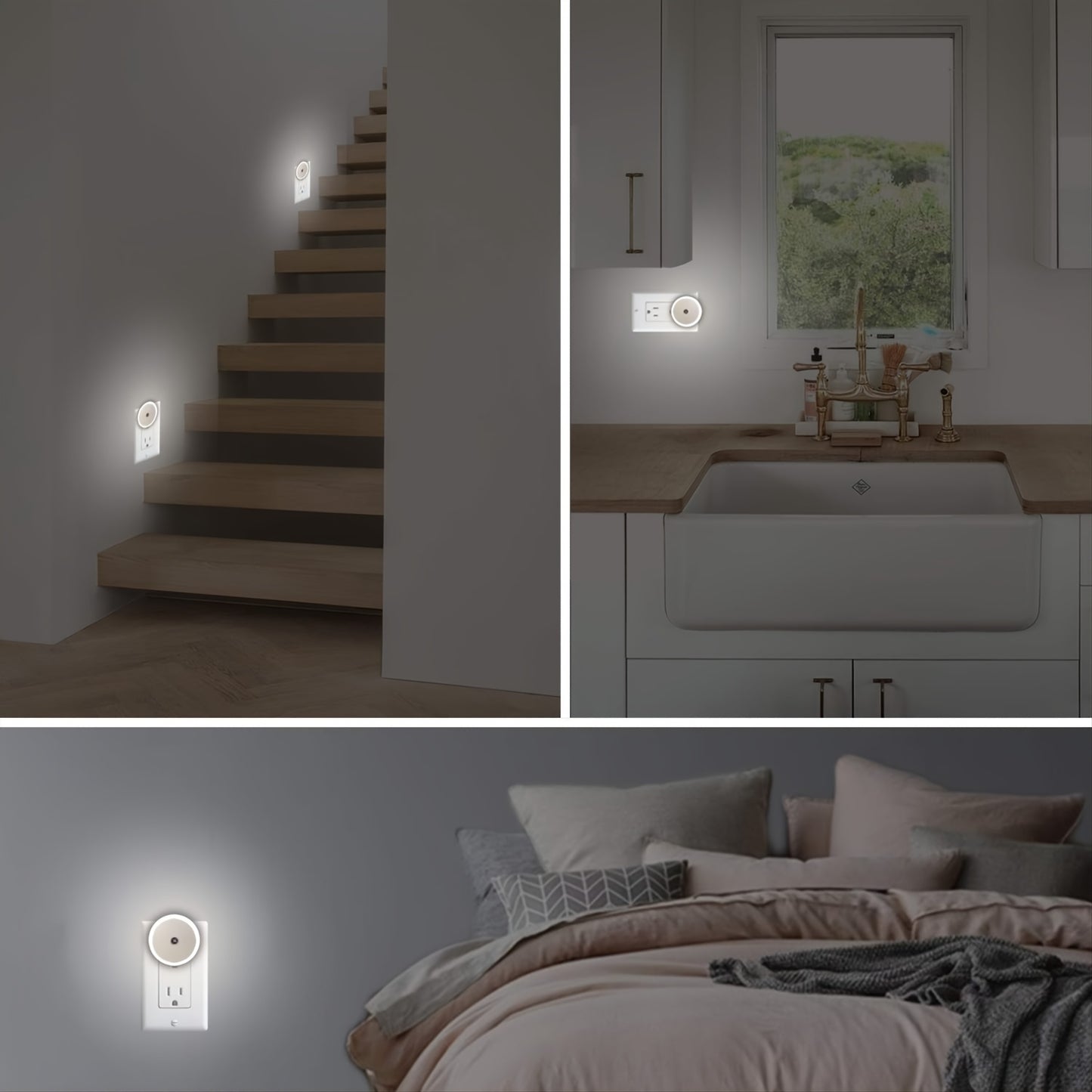 Smart LED Sensor Wall Light for Home Decor