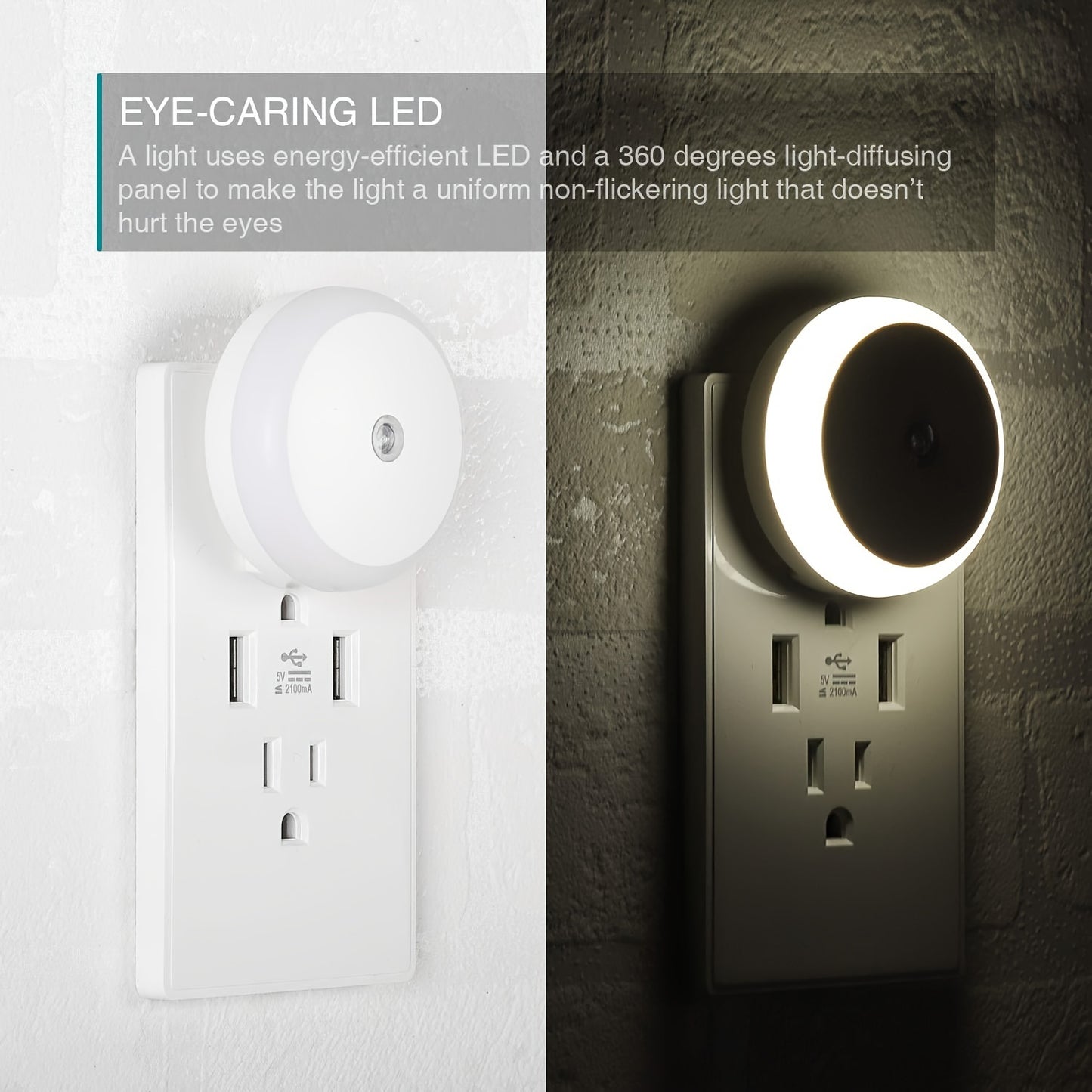Smart LED Sensor Wall Light for Home Decor