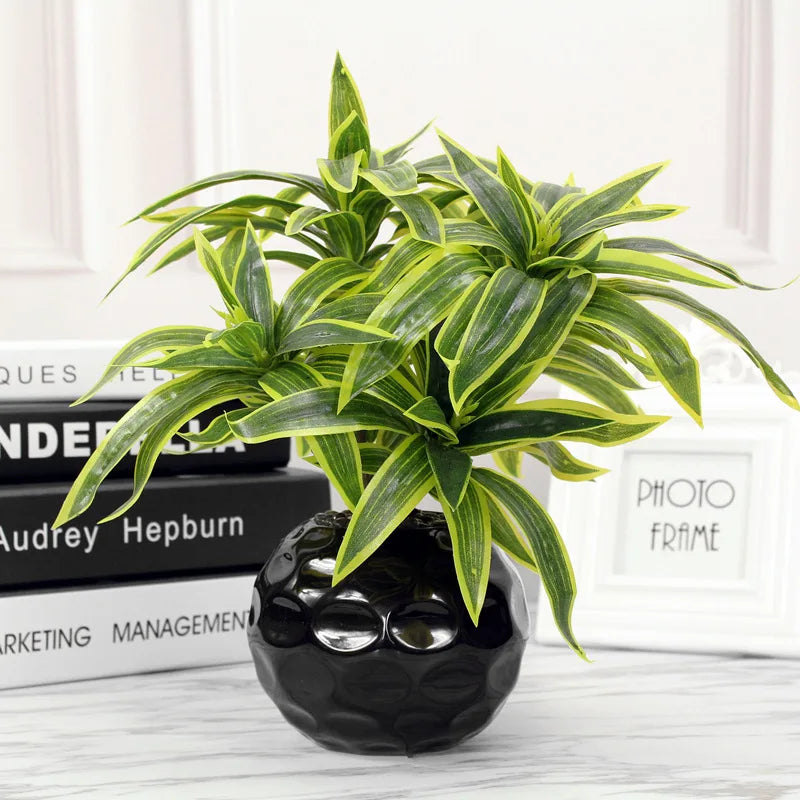Tropical Potted Artificial Palm Tree For Home Decoration