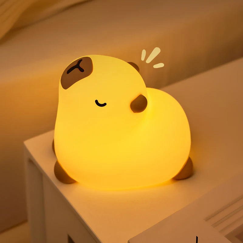 Cute Animal Silicone Night Light Lamp