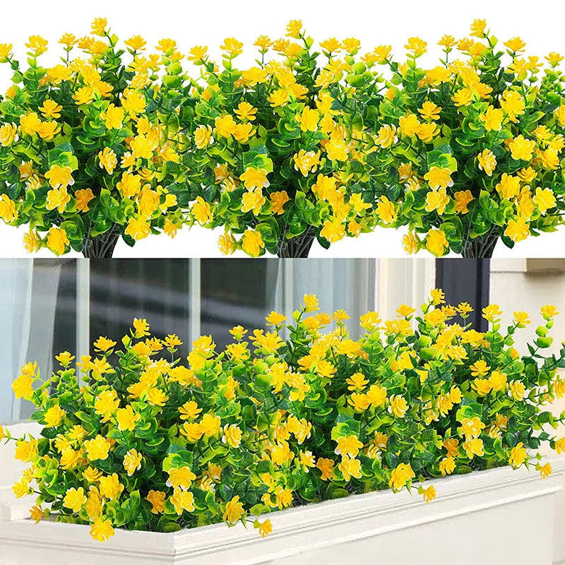 Boston Ferns Artificial Greenery UV Resistant Plant For Outdoor Yard Decor
