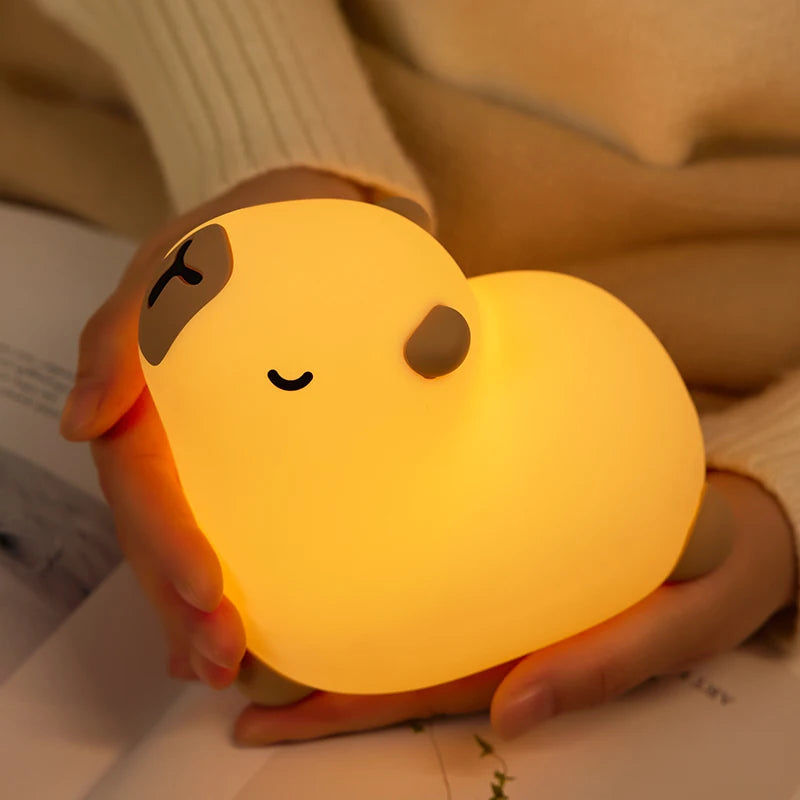 Cute Animal Silicone Night Light Lamp
