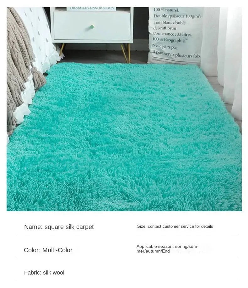 Soft Luxury Non-slip Dirty Resistant Washable Mat
