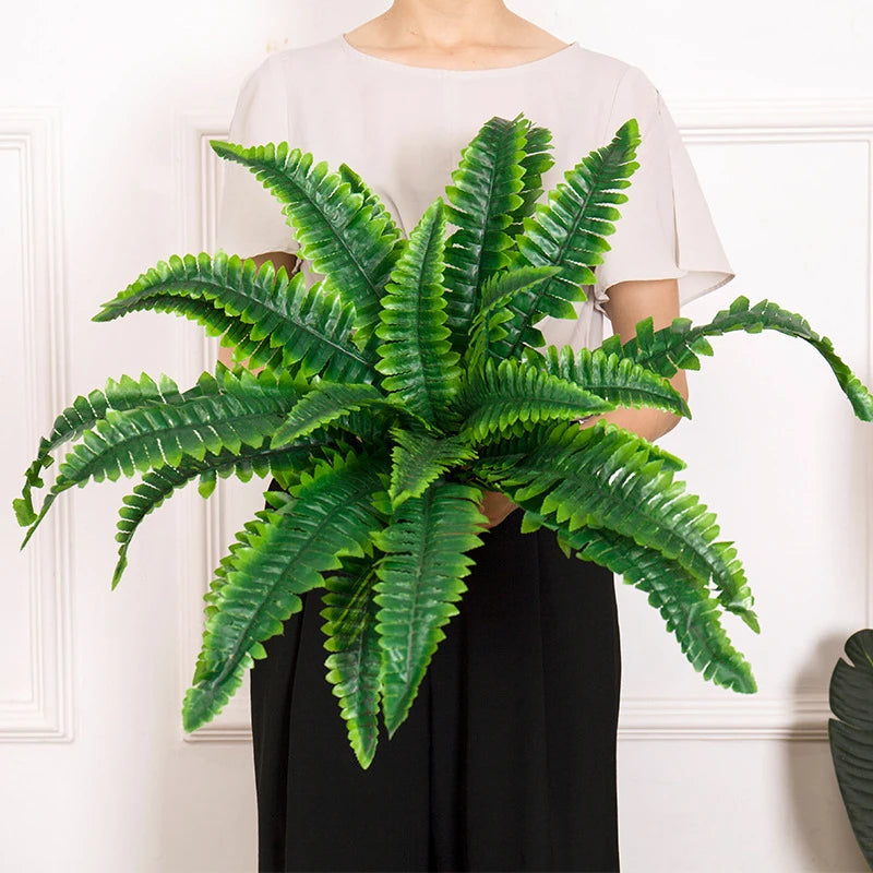 Artificial Boston Fern Fake Plastic Plants