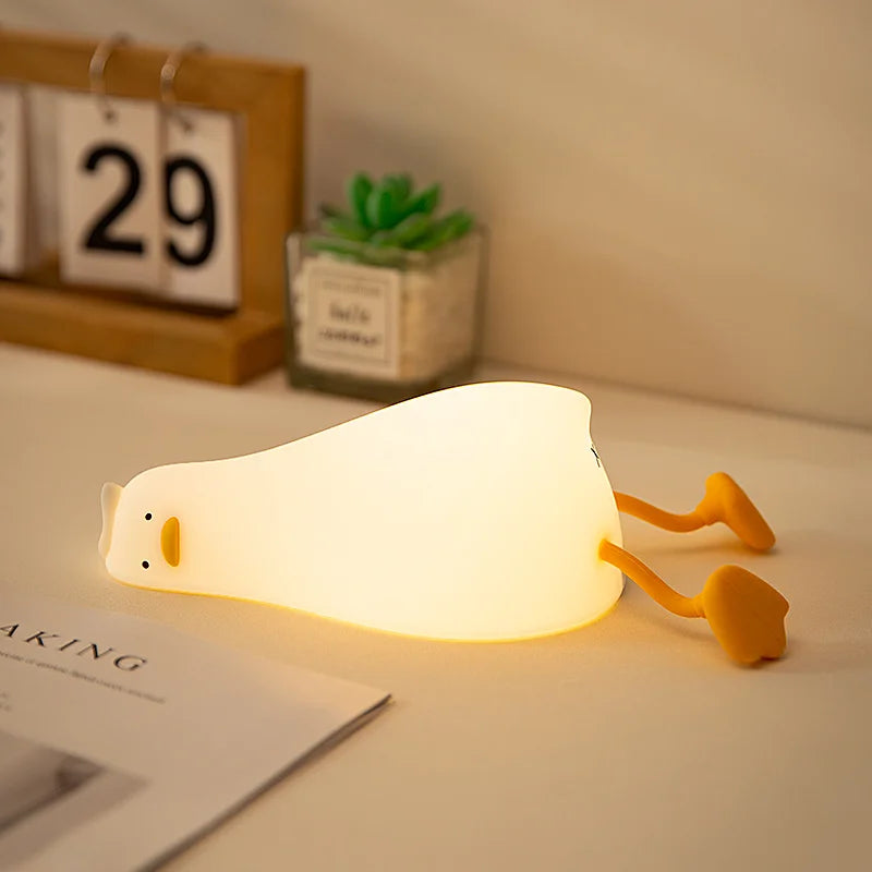 Cute Animal Silicone Night Light Lamp