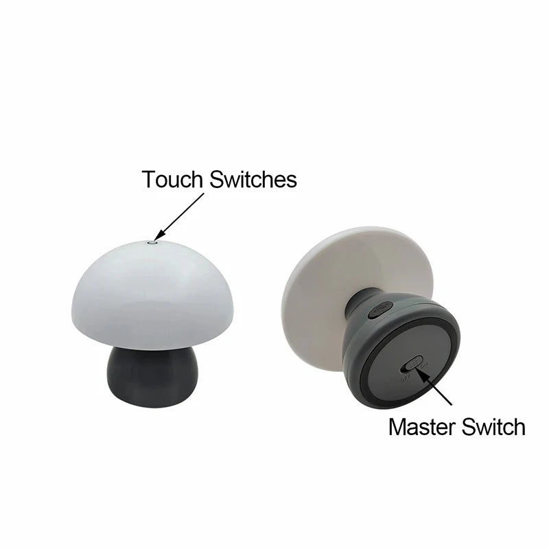 Mushroom Led Touch sensor Table Lamp