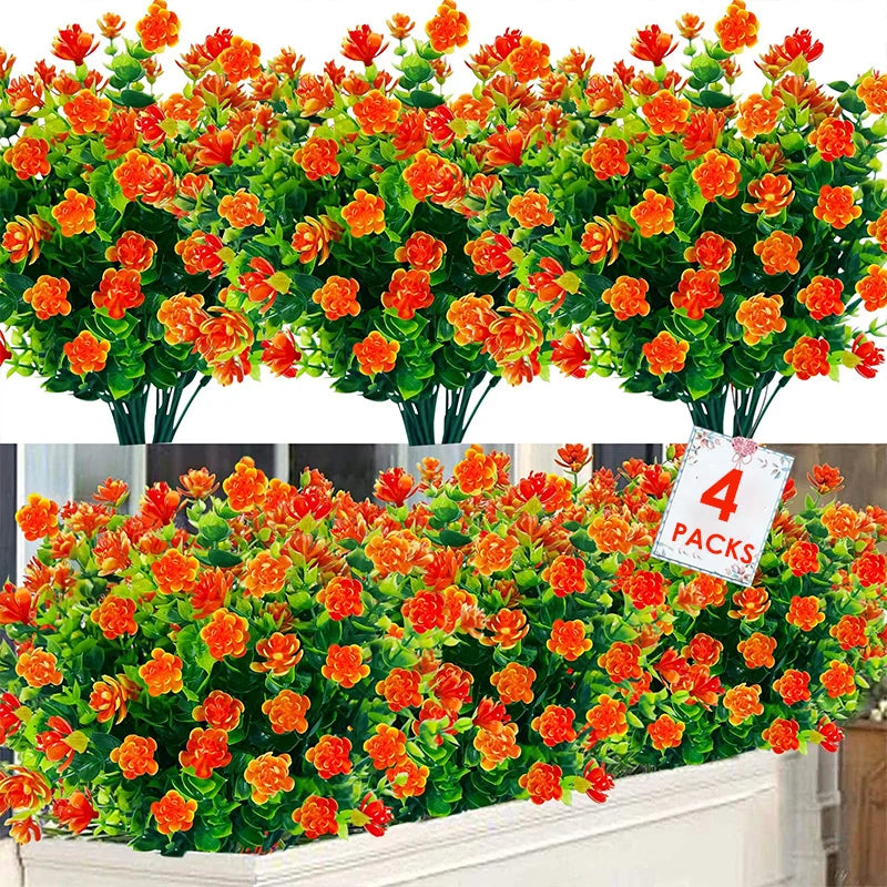 Boston Ferns Artificial Greenery UV Resistant Plant For Outdoor Yard Decor