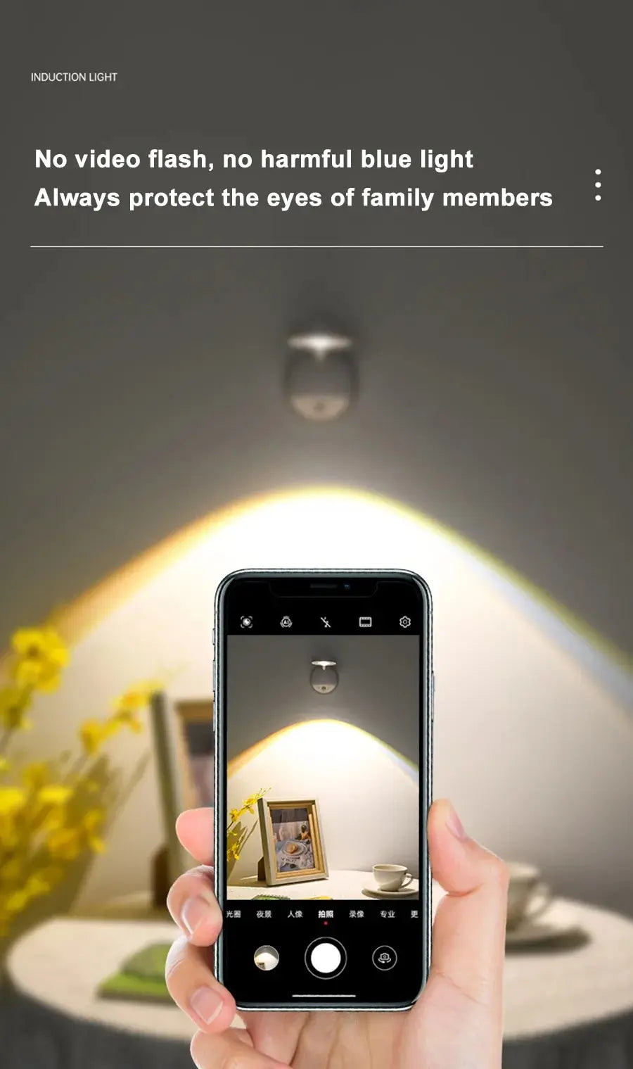 Wireless Motion Sensor Light For Home Decor
