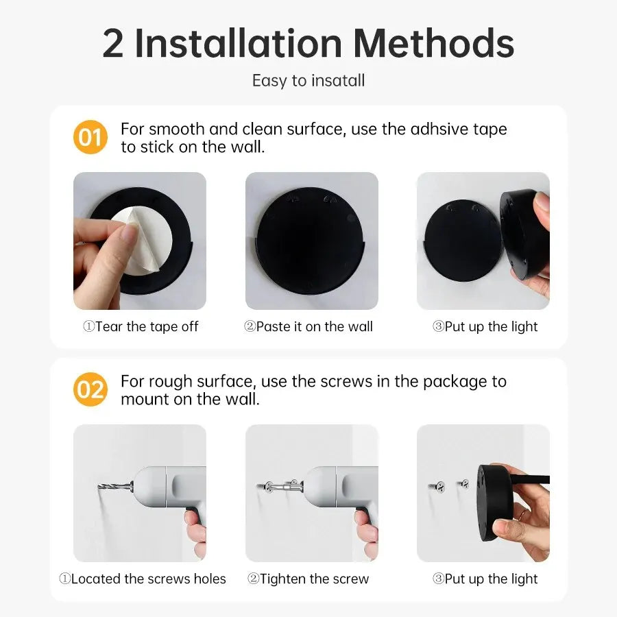 Wireless Motion Sensor Light For Home Decor