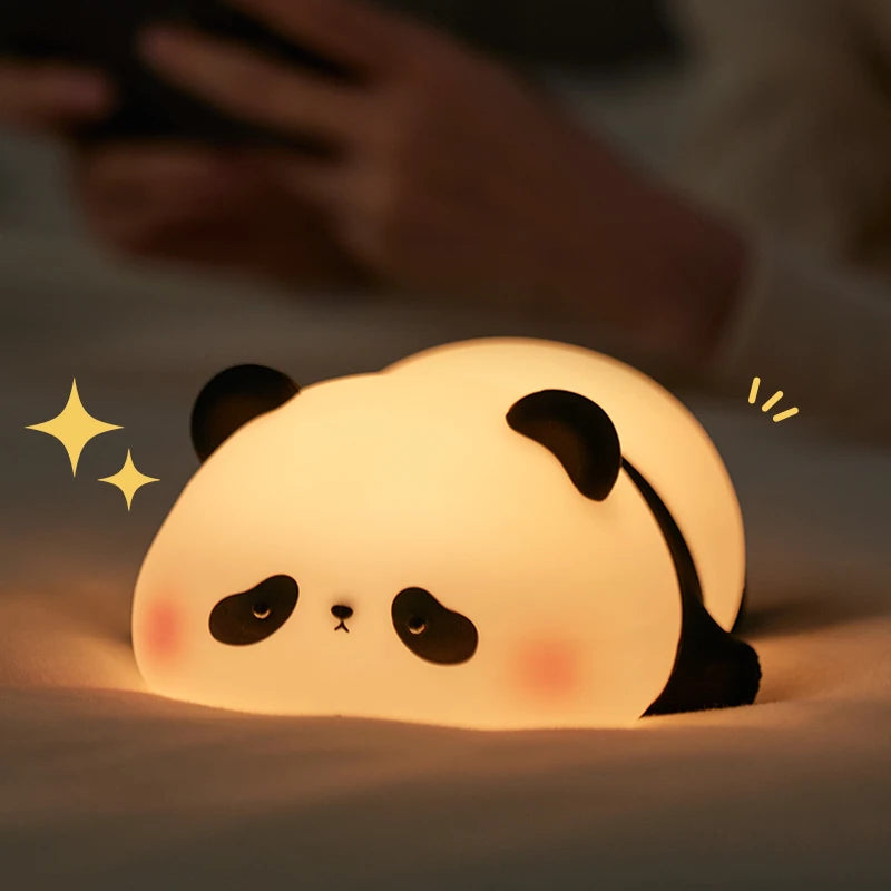 Cute Animal Silicone Night Light Lamp