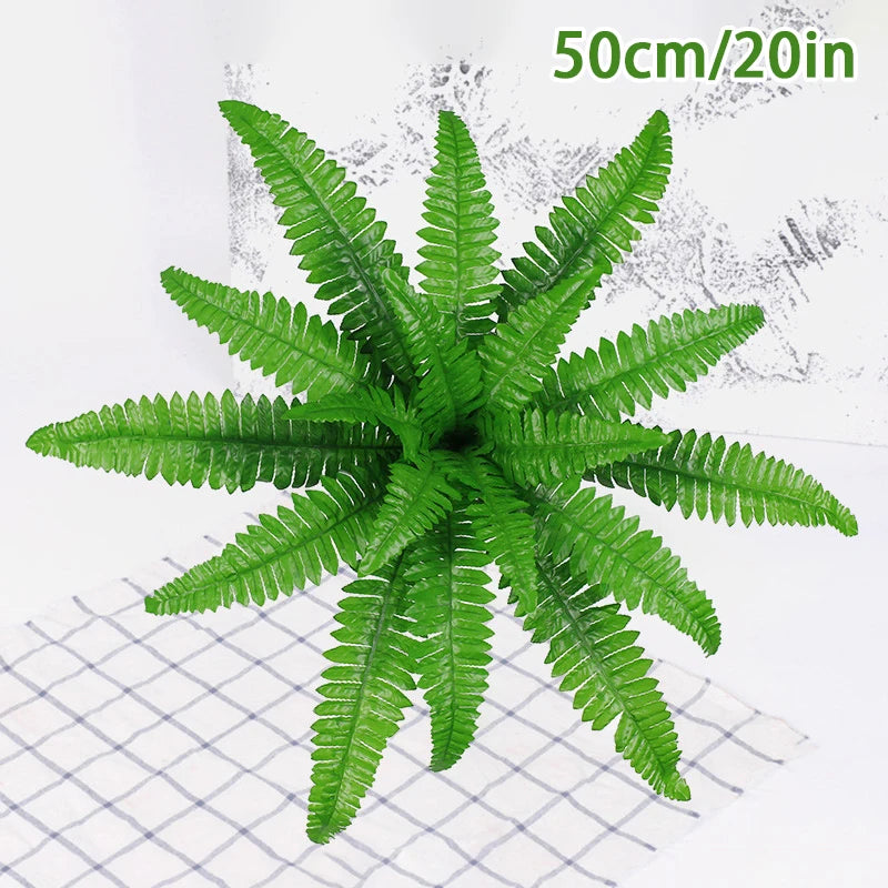 Artificial Boston Fern Fake Plastic Plants
