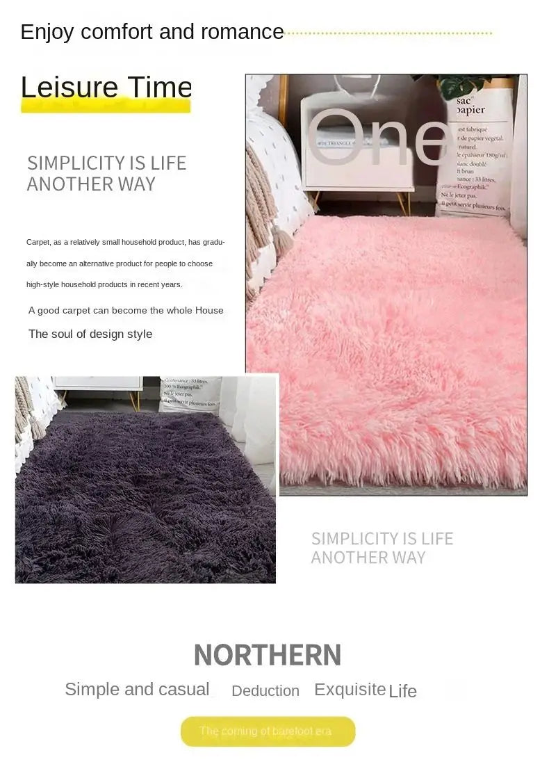 Soft Luxury Non-slip Dirty Resistant Washable Mat