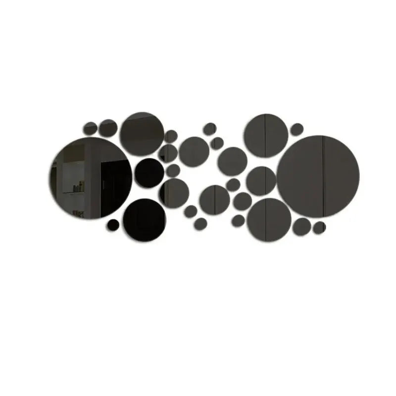 3D Acrylic Mirror Wall Sticker