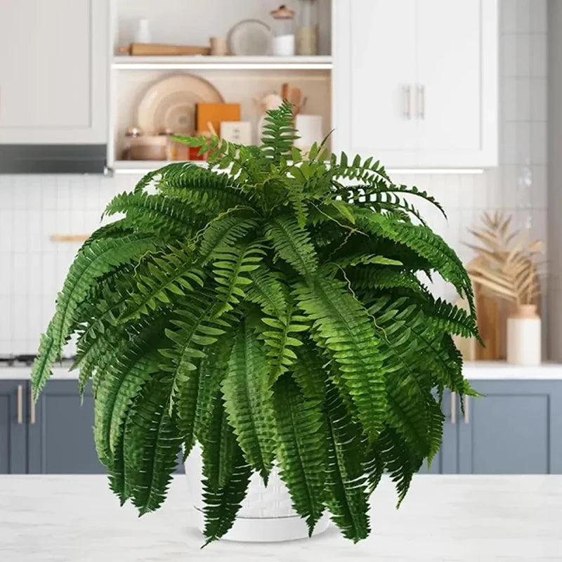 Artificial Boston Fern Fake Plastic Plants