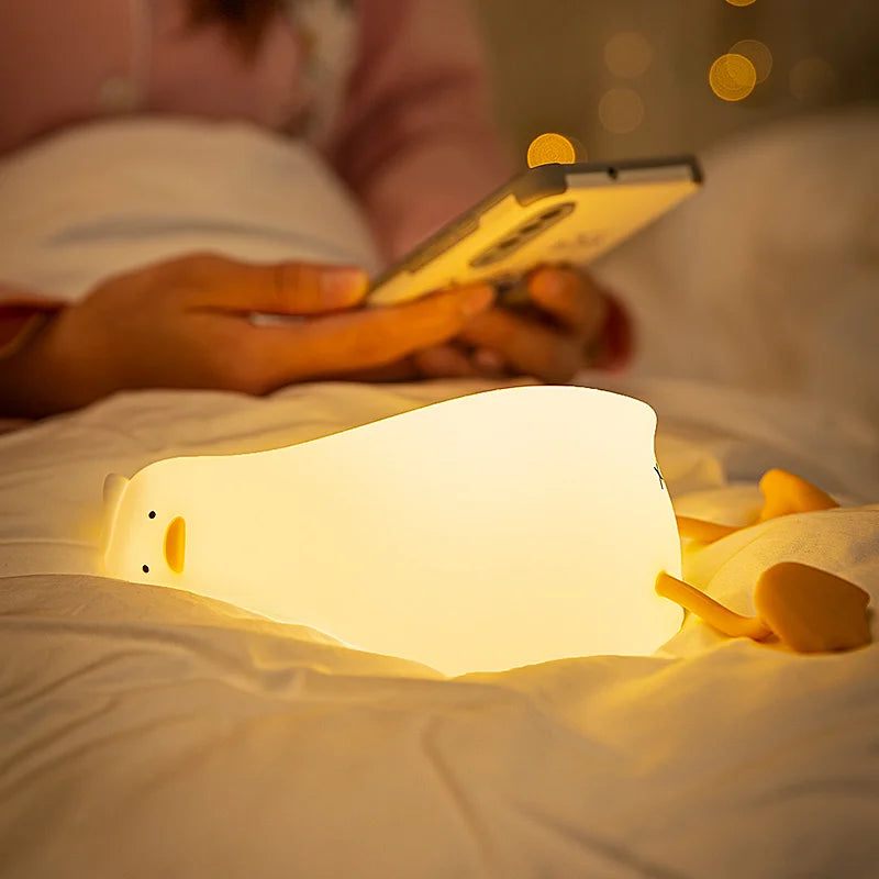 Cute Animal Silicone Night Light Lamp
