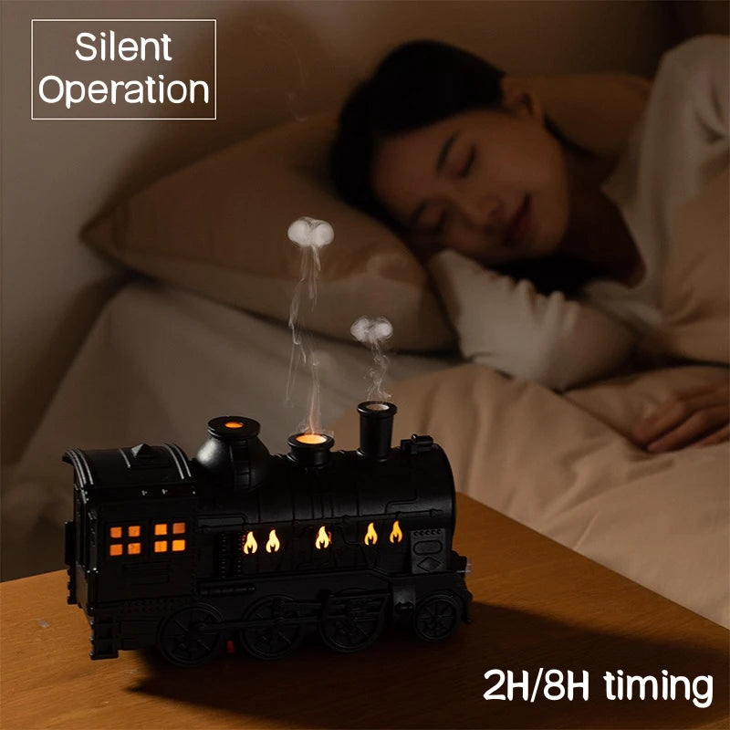Train Air Humidifier Ultrasonic Aromatherapy Diffusers
