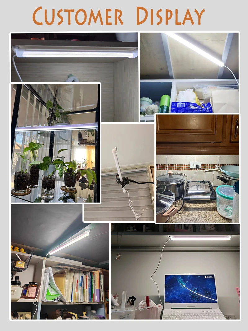 LED Night Light Kitchen Lighting With Magnetic Strip