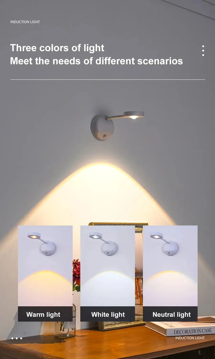 Wireless Motion Sensor Light For Home Decor