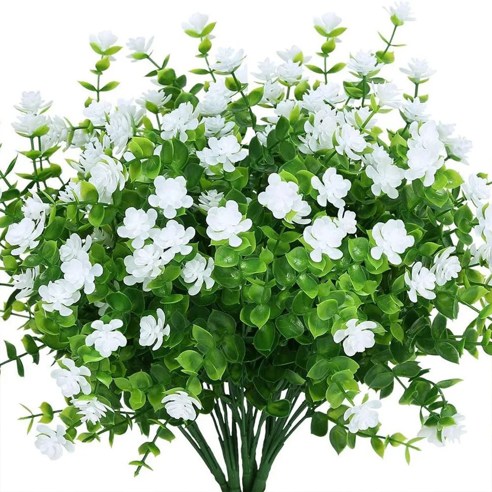 Boston Ferns Artificial Greenery UV Resistant Plant For Outdoor Yard Decor