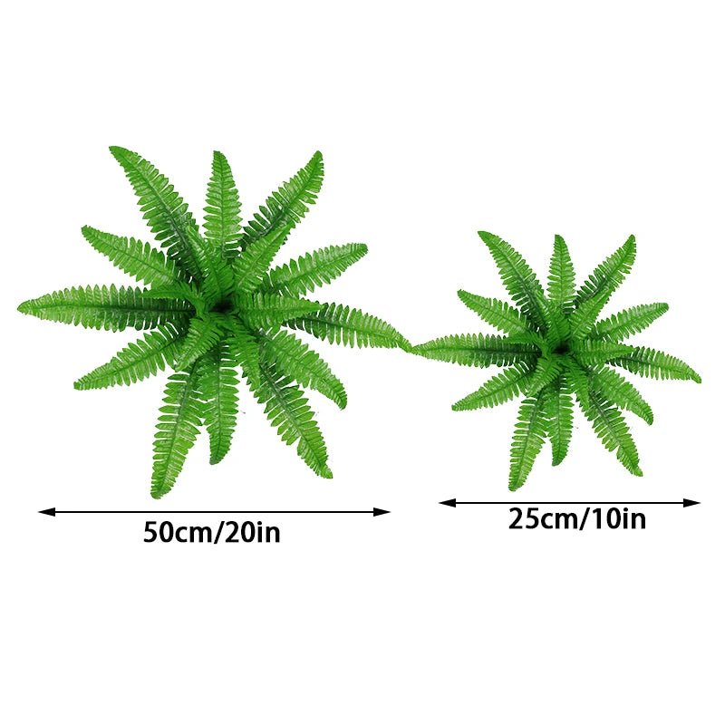 Artificial Boston Fern Fake Plastic Plants