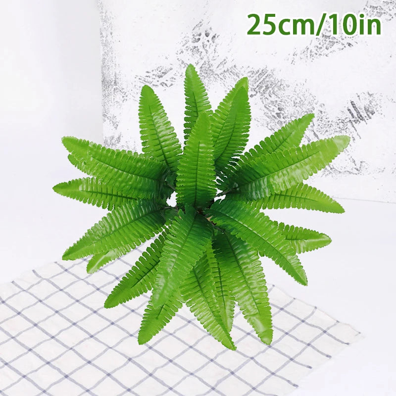 Artificial Boston Fern Fake Plastic Plants