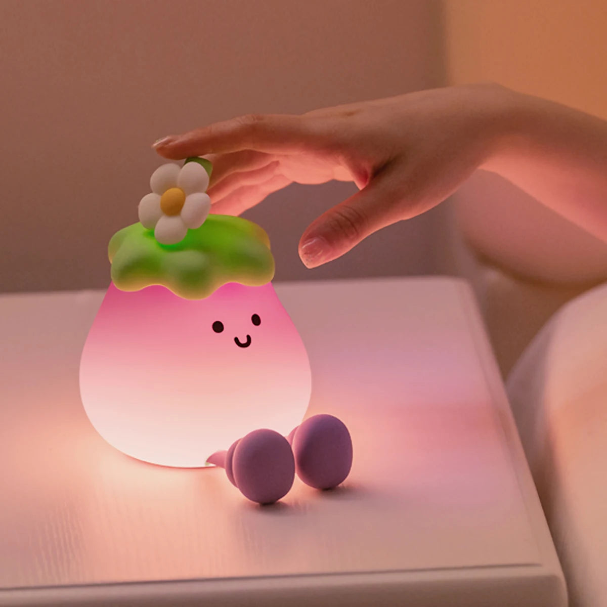 Cute Animal Silicone Night Light Lamp