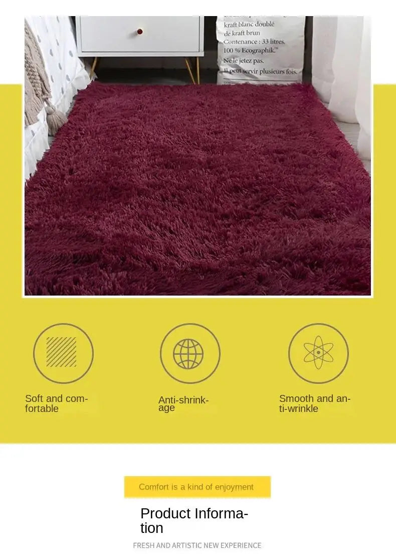 Soft Luxury Non-slip Dirty Resistant Washable Mat