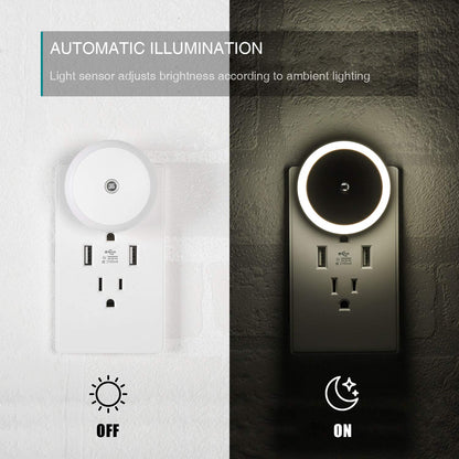 Smart LED Sensor Wall Light for Home Decor