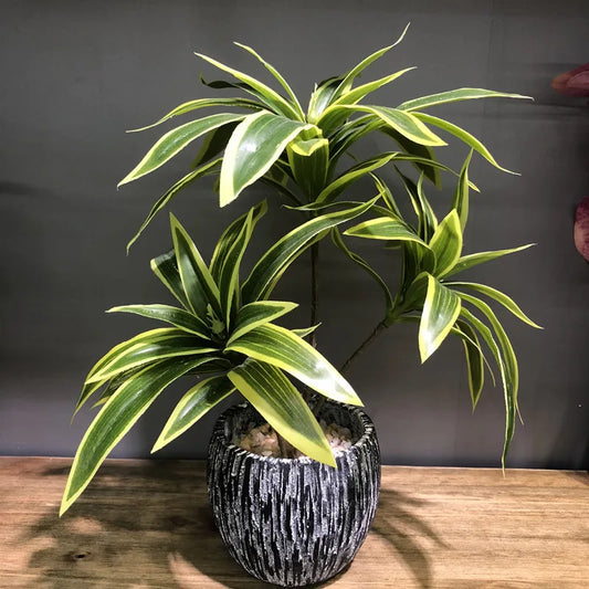 Tropical Potted Artificial Palm Tree For Home Decoration