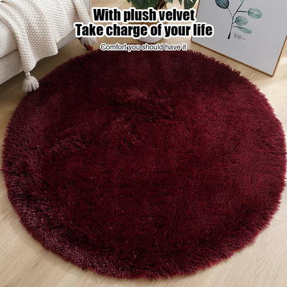Living Room Rugs Aesthetic  Round Carpet