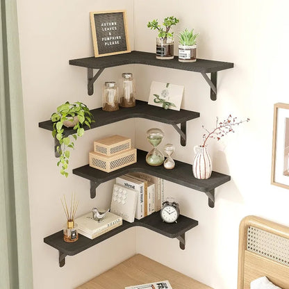 Corner Floating Shelves Set of 5