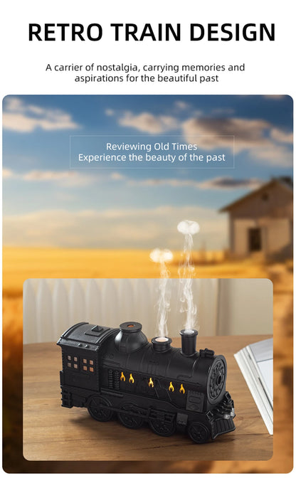Train Air Humidifier Ultrasonic Aromatherapy Diffusers
