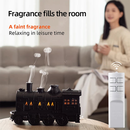 Train Air Humidifier Ultrasonic Aromatherapy Diffusers