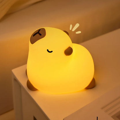 Cute Animal Silicone Night Light Lamp