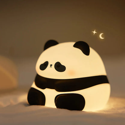 Cute Animal Silicone Night Light Lamp