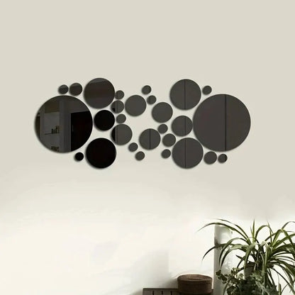 3D Acrylic Mirror Wall Sticker