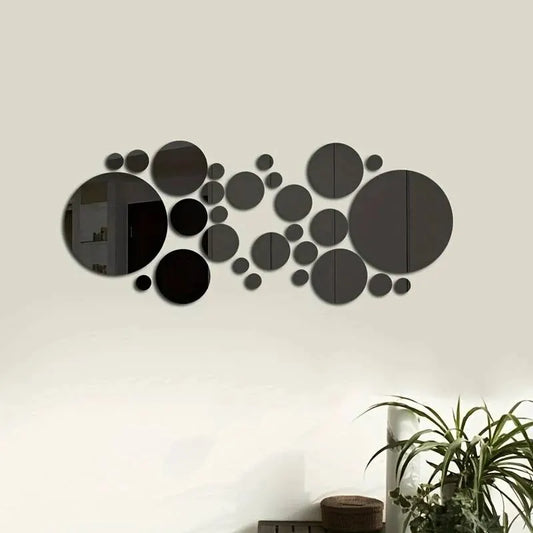 3D Acrylic Mirror Wall Sticker
