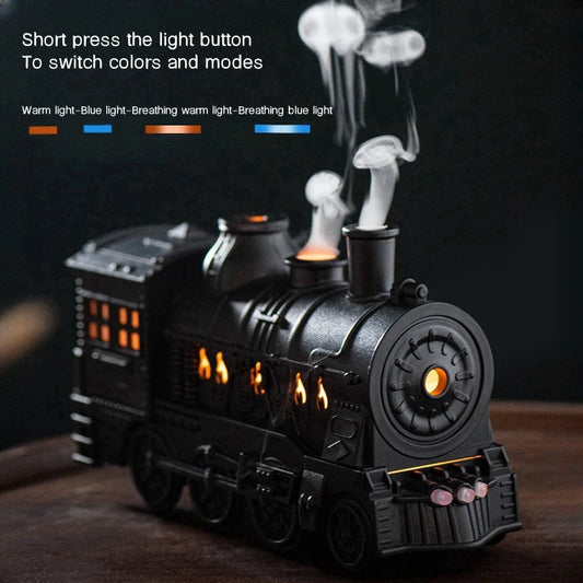 Train Air Humidifier Ultrasonic Aromatherapy Diffusers