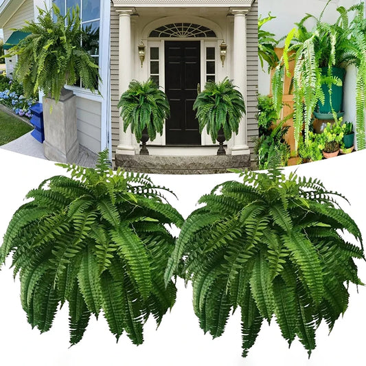 Artificial Boston Fern Fake Plastic Plants