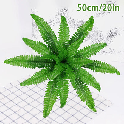 Artificial Boston Fern Fake Plastic Plants