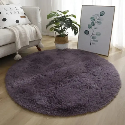 Living Room Rugs Aesthetic  Round Carpet