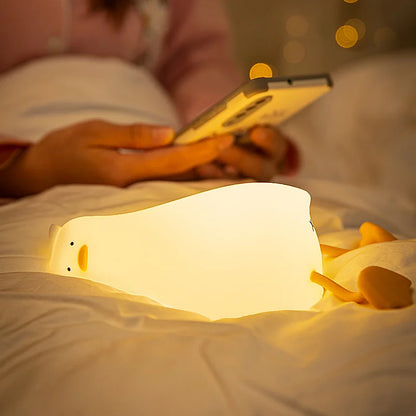 Cute Animal Silicone Night Light Lamp